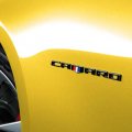Yoaoo 2x Oem Camaro Emblem Badges 3d Letter For Rs Ss Zl1 Z28 Chevy Redline Style Matte Black